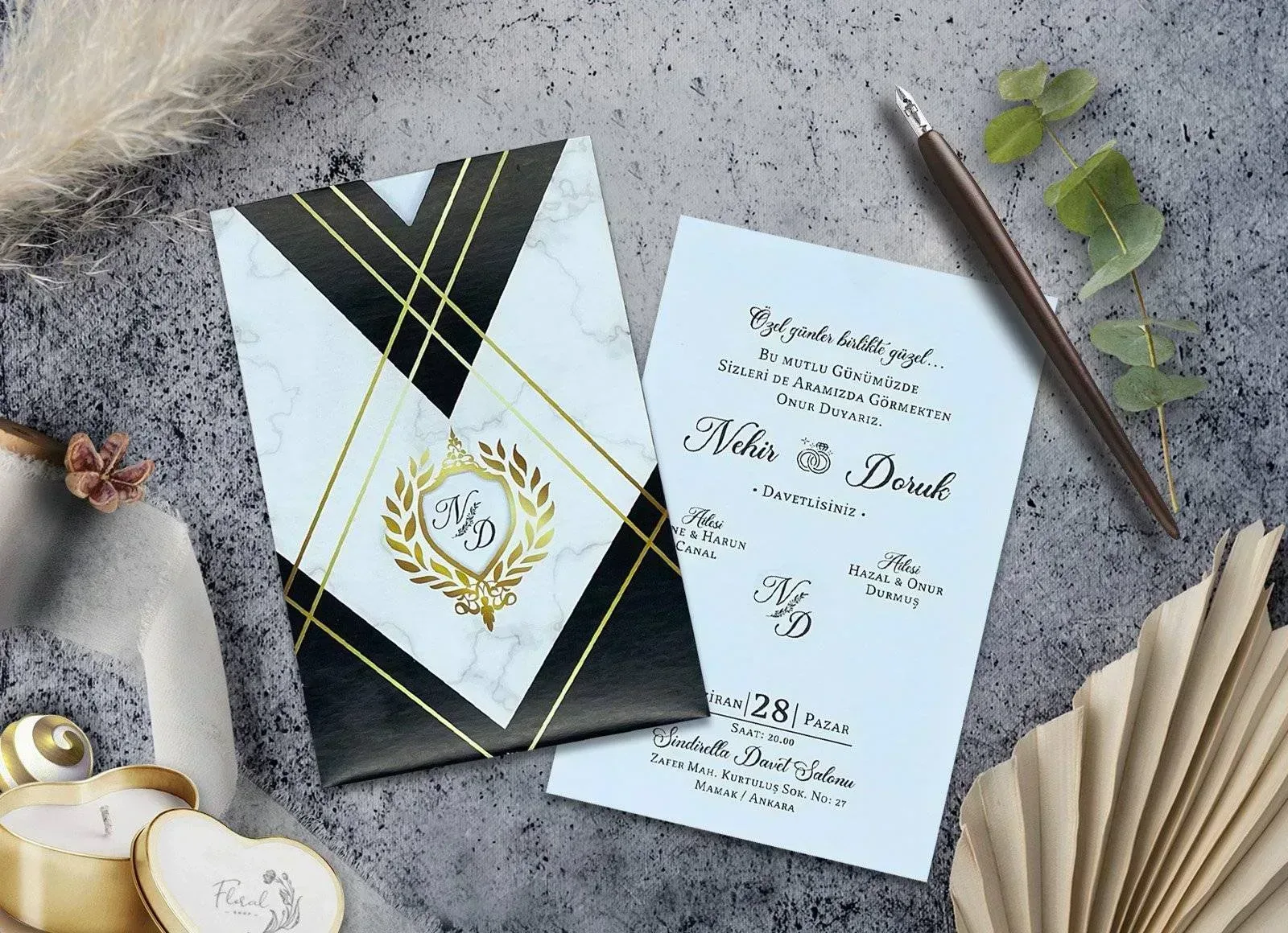 7057 Elegance Yeni Davetiye